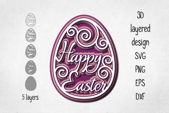 3D SVG Easter Shapes for Spring Campaigns and Creative Projects