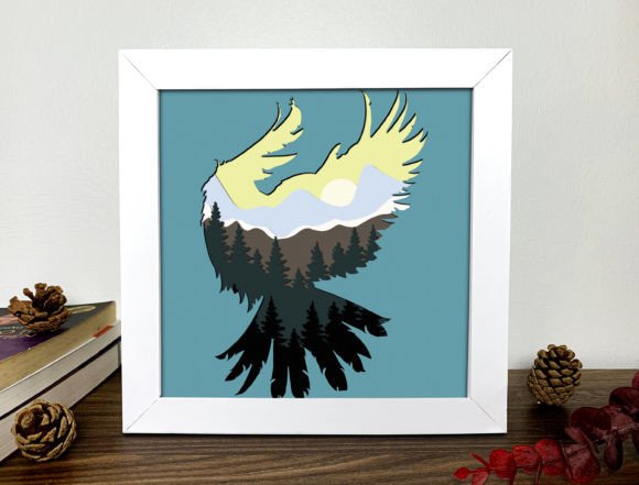 Eagle 3D Shadow Box SVG Review: A Versatile Design Asset for Creative Projects