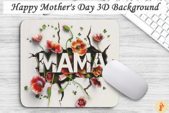 Happy Mother’s Day 3D Background Review for Digital Sellers